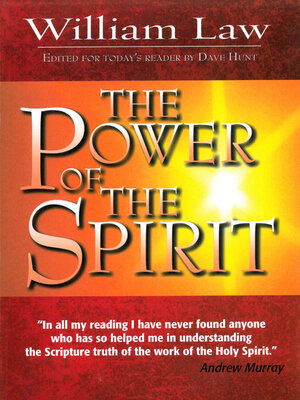 cover image of The Power of the Spirit